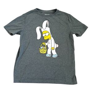 Old Navy The Simpsons Easter Bunny Bart Tee